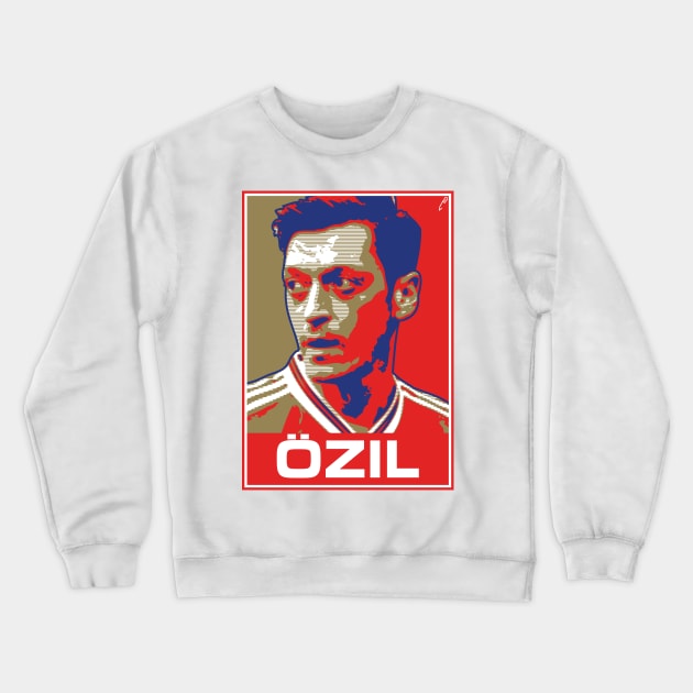 Özil Crewneck Sweatshirt by DAFTFISH